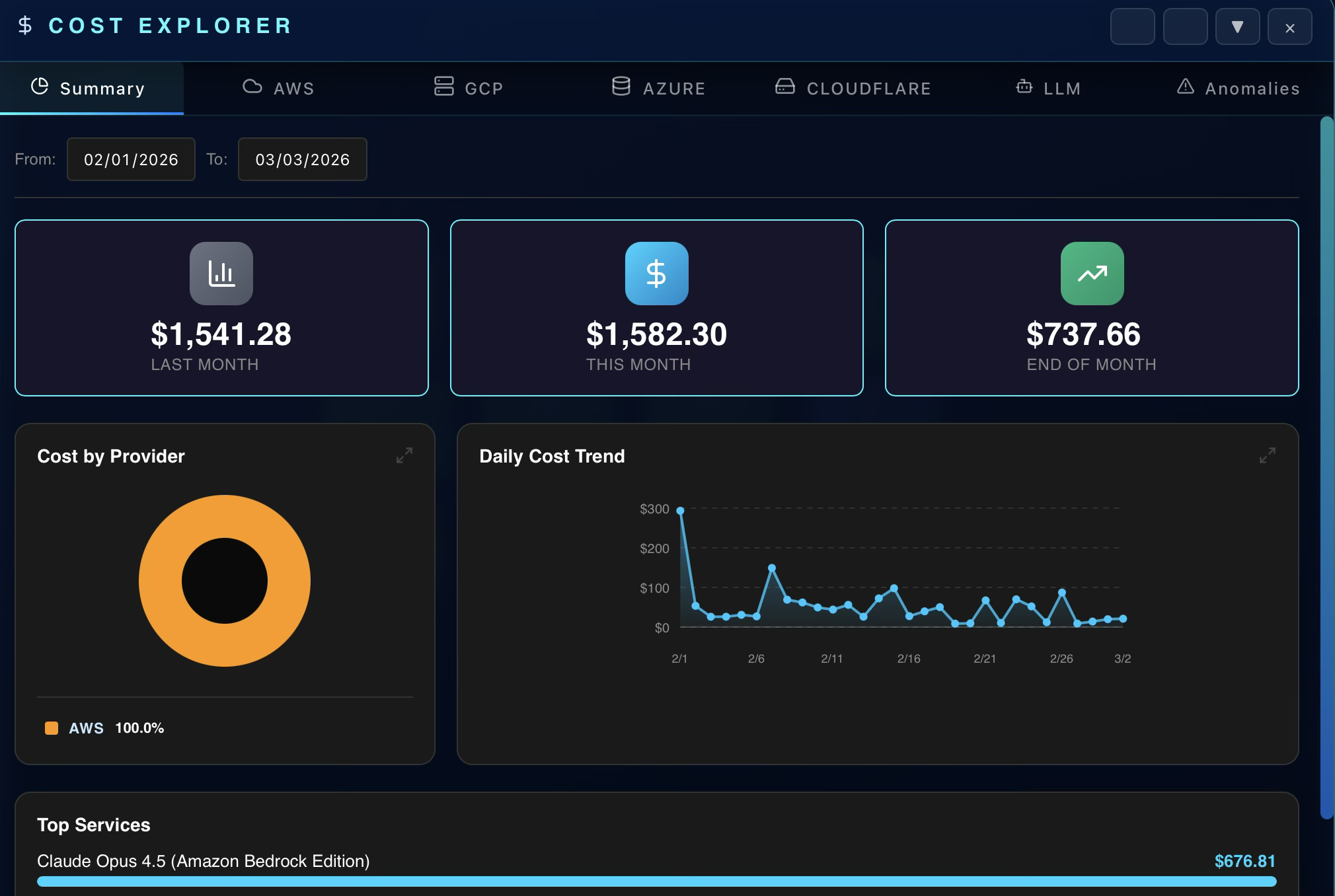 Clanker DevOps cost explorer for FinOps investigation